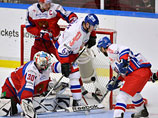 Хоккеисты сборной России не сумели победить на Шведских играх 