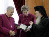 Патриарх Феофил впервые встретился с епископом-женщиной