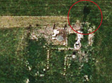 Британка обнаружила "призрак человека" на руинах снесенной деревни с помощью карт Google