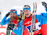 Российские лыжники выиграли командный спринт на чемпионате мира