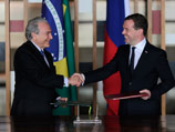 Медведев  рассказал бразильцам о "проходимцах" в деле Магнитского,  белых штанах и отношениях с США