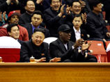 Во время игры Родман сидел на трибуне рядом с северокорейским лидером и общался с ним без переводчиков. Таким образом, Родман стал первым американцем, лично встретившимся с Ким Чен Ыном
