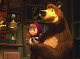 Персонажи мультфильма "Маша и медведь" стали талисманами Игр боевых искусств