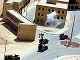 Макет представляет собой центр по подготовке спецназа KASOTC, расположенного к северу от Аммана - столицы Иордании