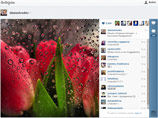"Наших любимых женщин - с весенним Праздником!" - написал премьер в своем микроблоге в Twitter, приложив к поздравлению фотографию красных тюльпанов в Instagram