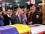 В здании Венесуэльской военной академии началась государственная церемония прощания с президентом Уго Чавесом, умершим 5 марта на 59-м году жизни