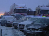 На востоке Австрии из-за гололеда на одном из автобанов столкнулась сотня автомобилей На востоке Австрии из-за гололеда на одном из автобанов столкнулась сотня автомобилей