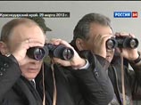 Накануне эти учения проинспектировал президент РФ Владимир Путин Накануне эти учения проинспектировал президент РФ Владимир Путин