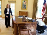 Барак Обама и Кэролайн Кеннеди, март 2009 года