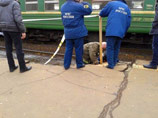 В подмосковном городе Долгопрудный в час пик обвалилась платформа на железнодорожной станции