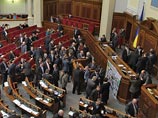 "Нет диалога": парламентская оппозиция продолжает блокировать Верховную Раду Украины