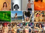 Объявленный FEMEN "топлес-джихад" стартовал в Париже сожжением флага салафитов Объявленный FEMEN "топлес-джихад" стартовал в Париже сожжением флага салафитов