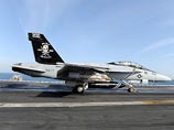 Американский истребитель утонул в Аравийском море Американский истребитель утонул в Аравийском море