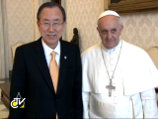 Пан Ги Мун: ООН и Святой престол разделяют общие ценности и цели