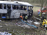 В Бельгии под Антверпеном разбился туристический автобус