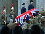 В Лондоне прошла генеральная репетиция похорон бывшего премьер-министра Великобритании Маргарет Тэтчер, намеченных на 17 апреля