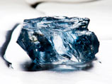 В ЮАР нашли редкий голубой алмаз весом 25,5 карата 