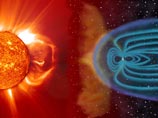 Сложная структура заряженных частиц от Солнца взаимодействует с "магнитными сваями", идущими впереди Земли. Ученые надеются лучше понять, как образовывается эта большая магнитная площадь перед ударной волной-форшоком