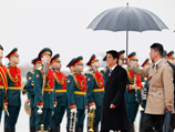 Премьер-министр Японии Синдзо Абэ прибыл в Россию