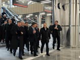 Осмотр олимпийских объектов горного кластера, 6 февраля 2013 года Осмотр олимпийских объектов горного кластера, 6 февраля 2013 года