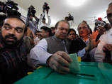 Бывший премьер-министр Наваз Шариф и возглавляемая им Пакистанская мусульманская лига (фракция Наваза) завоевали по итогам прошедших в субботу выборов не менее 85 из 272 мандатов
