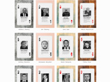 В США Институт исследований России выпустил колоду игральных карт под названием "Русская мафия"