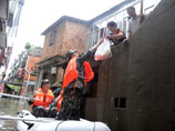Жертвами наводнения в Китае стали 55 человек