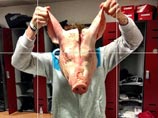 Футболист "Сток Сити" обнаружил в своем шкафу свиную голову