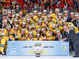 Шведы в девятый раз стали чемпионами мира по хоккею
