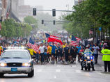 Бостонский марафон, который был прерван террористами, завершился