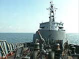 Корабль "Эпрон", предназначенный для проведения подводных спасательных работ, готов взять курс в Баренцево море к месту аварии подводной лодки "Курск"