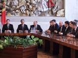 Соглашение о ее формировании подписали лидеры Либерально-демократической, Демократической партий Молдовы, группы "реформаторов", вышедших из Либеральной партии, и 51 депутат парламента