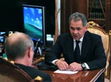 Владимир Путин провел рабочую встречу с Министром обороны Сергеем Шойгу