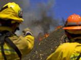 Возникший неподалеку от гидроэлектростанции в городе Санта-Кларита пожар охватил уже около 2,2 тысячи гектаров