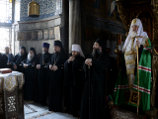 Патриарх Кирилл в афонском монастыре говорил о чуде возрождения веры в России