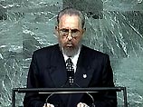 На Саммите тысячелетия Фидель Кастро впервые в истории пожал руку Биллу Клинтону