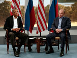 Крайне выразительный снимок Reuters Обамы и Путина во время совместной пресс-конференции в Лох-Эрне, в миг облетевший весь мир, стал сырьем для "фотожаб" и собрал множество ехидных комментариев