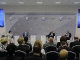 На экономическом форуме в Петербурге чиновники поспорили о рецессии