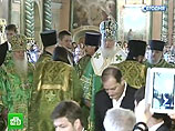 Православные христиане России отмечают день Святой Троицы