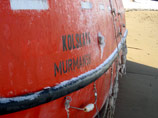 Буровая платформа "Кольская" затонула в Охотском море 18 декабря 2011 года
