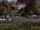 В картине "Штурм Белого дома", которая в пятницу выходит в американский прокат, зрители увидят процесс разрушения этого знаменитого здания