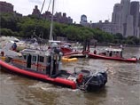 В Нью-Йорке вертолет совершил аварийную посадку на воду