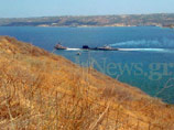 Во время учений греческая подводная лодка врезалась в старый пирс Во время учений греческая подводная лодка врезалась в старый пирс