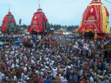 Ратха-ятра посвящена путешествию Шри Кришны из Гокулы в Матхуру. Этот ежегодный праздник отмечается на второй день светлой половины лунного месяца Ашад