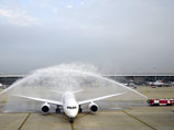Тушение самолета Boeing 787 Dreamliner "Эфиопских авиалиний" в аэропорту Брюсселя, 10 сентября 2012