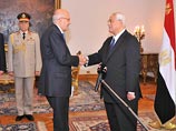 Церемония прошла в резиденции главы государства в Каире в присутствии временного президента Адли Мансура