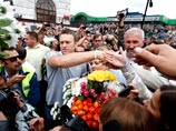 Алексей Навальный, Москва, 20 июля 2013 года
