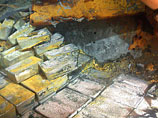 Американская компания Odyssey Marine Exploration вытащила 1574 серебряных слитков из-под обломков британского торгового судна Gairsoppa