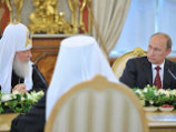 Путин встретился в Кремле с главами и духовенством православных церквей мира