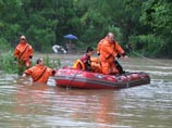 21 июля людей в Лазовском районе, которые из-за поднявшейся воды не могли самостоятельно покинуть место отдыха, успешно переправили через реку